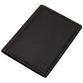 MJ Design Germany Elegant ID / Credit Card Holder with Contrasting Stitching, 4 Compartments, Made in the EU Ausweistasche Multicolour