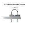 TWAYRDIO High Gain Yagi Antenna, UHF 70cm 9dBi Outdoor 100W