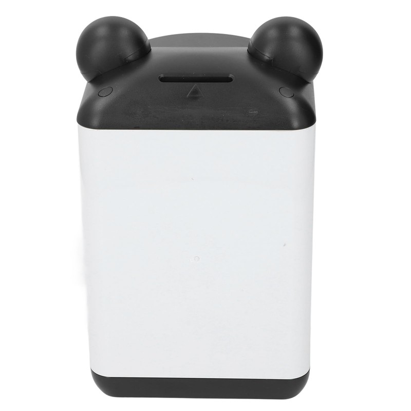 generic 8.9x5.9in Money Bank Password Fingerprint Recognition Cute Panda Shape
