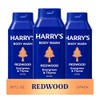 Harry's Men's Body Wash Shower Gel, Redwood Scent, 18 oz,