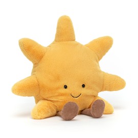 Jellycat Amuseables Sun Stuffed Toy, Huge 18 inches - Sun Plush - Fun Gift Idea