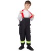 Costume Agent Custom Fireman Fire Fighter Child Costume Jacket and