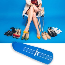 MT MALATEC 16712 Foot Gauge Shoe Size Chart Children Adults Foot Gauge