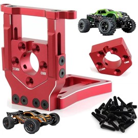 Aluminum X maxx Motor Mount for 1/5 X-Maxx 6S X Maxx 8S 1/6 XRT 8S Upgrades Parts,Replacement #7760(Red)