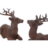 B2S BACK2SEASON Reindeer Pair Nilan Lying Brown Elegant Decoration Christmas