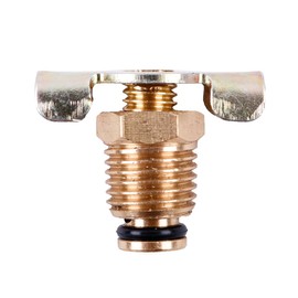 ZAP Performance Brass Radiator Drain Valve 1/4-Inch NPT Wing style air compressor tank bottle valve Replacement Part Flow Control Portable petcock