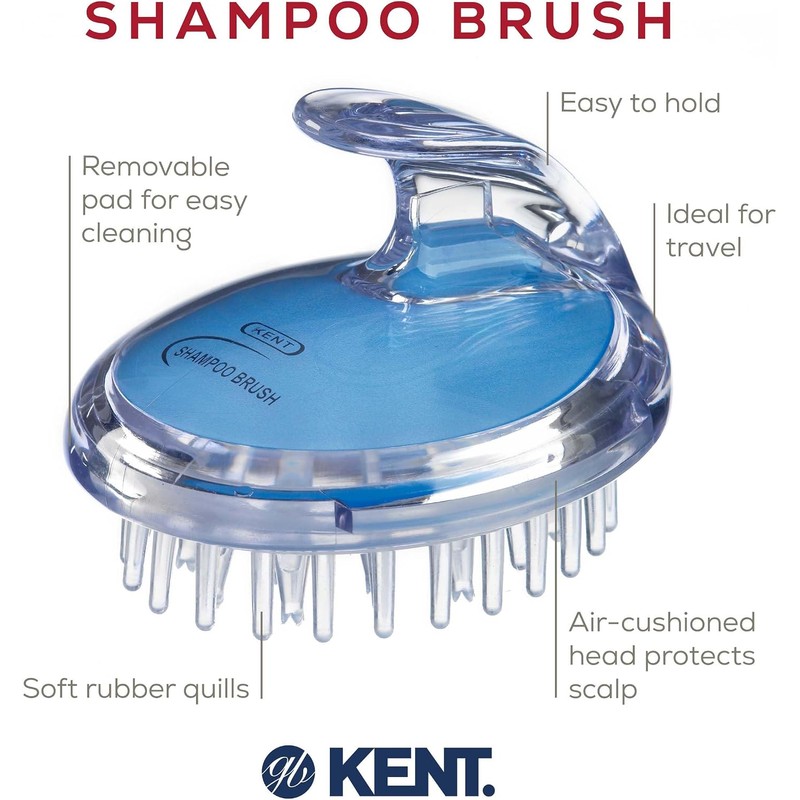 SH1 Shampoo and Scalp Massage Brush (Blue)