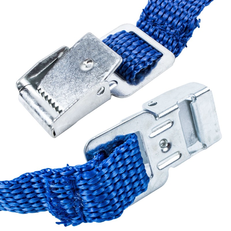 Pro Plus Fastening Straps for Bicycle Carrier Blue Set of