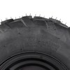 ELANER 16x8-7 ATV Wheels, 16x8-7 Tubeless Tires for Kazuma Quad
