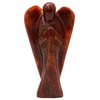 Harmonize Chalcedony Stone Carved Angel Psychic Guardian Spiritual Gift Reiki