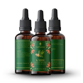 Fatigue Tiredness Relief Essential Oil Blend (Kabir) by GurEssence - 100% Pure Therapeutic Grade Fatigue Relief Blend Essential Oil - 1 oz (30 ml) - Perfect for Aromatherapy