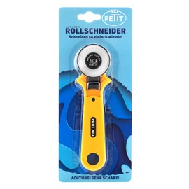 PETIT AID® - Rotary cutter with 45 mm round blades especially for latex, leather, cotton fabric and paper - also for professionals