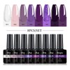 Gel Esmalte Para Uñas Uv Led Semipermanente 8 Colores
