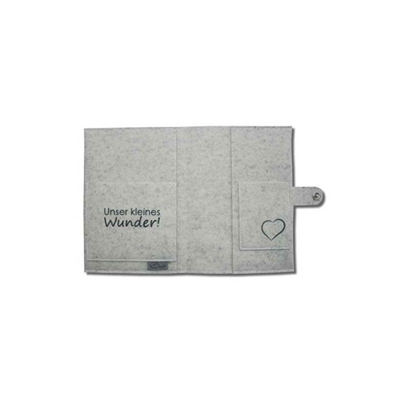Maternity pass cover deluxe with extra compartments and closure, 100%