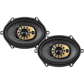 Pair of 5x7 / 6x8 Full Range 50W RMS 4-Ohm Jensen JS68T 3-Way Speakers by Jensen