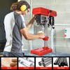8" Benchtop Drill Press, Laser Ray (Class II Max. 1mW),