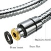 1.75 Meter Shower Hose,Double Lock Stainless Steel Replacement Handheld Shower