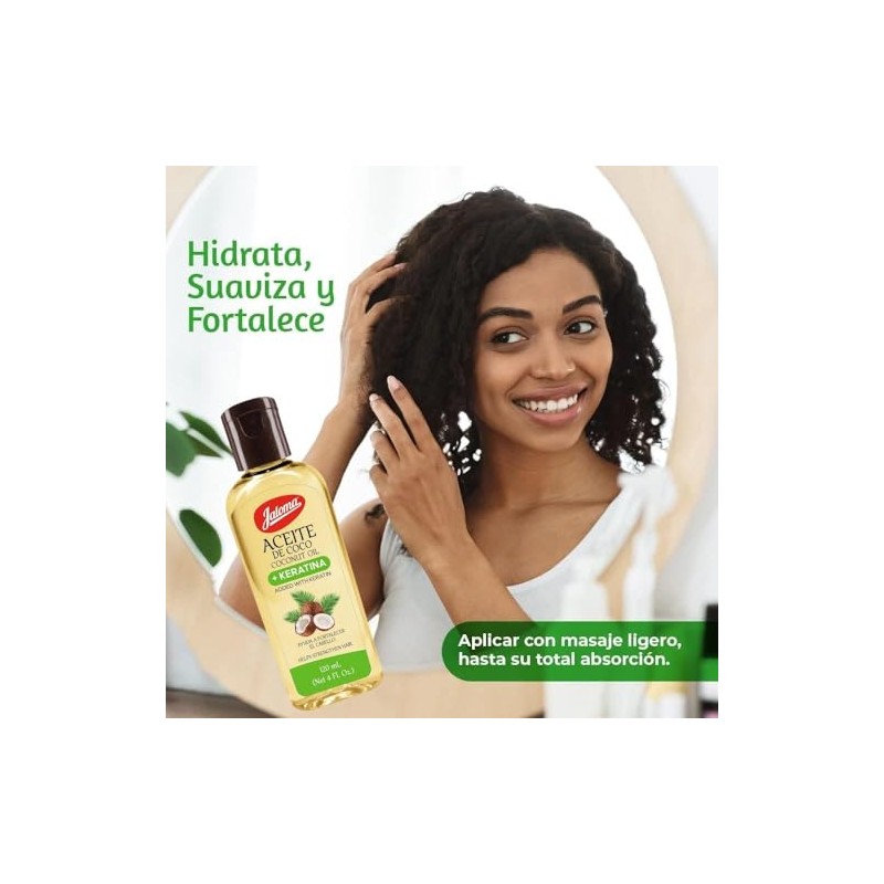 Jaloma Aceite De Coco 120 Ml, Pack of 1