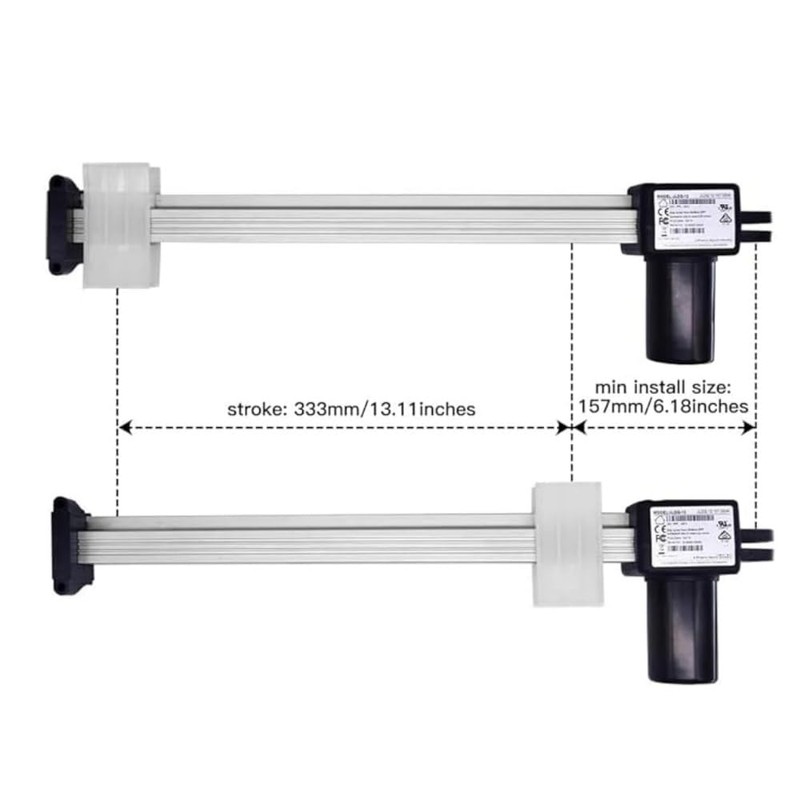 Dlfeue Motor Model JLDQ-12 JLDQ.12.157.333K Linear Actuator Replacement Parts for