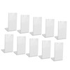 10pcs Acrylic Earring Holder Organizer Ear Studs Jewelry Storage Display