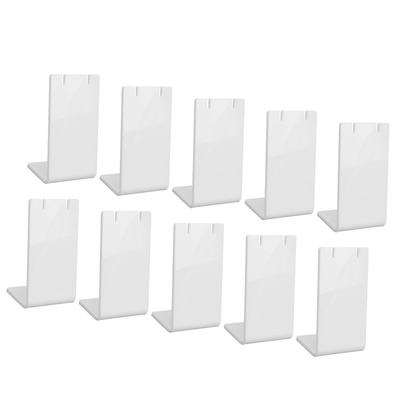 10pcs Acrylic Earring Holder Organizer Ear Studs Jewelry Storage Display