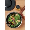 Sato Metal Mixing Bowl with Lid Silver S 4521540259360