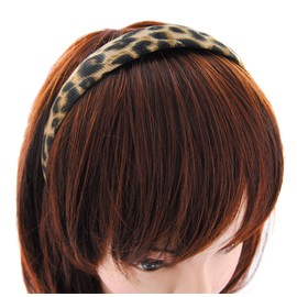 axy Headband Vintage Hairband Headband Classic and Fashionable Headband HRK4 (Leopard Print)