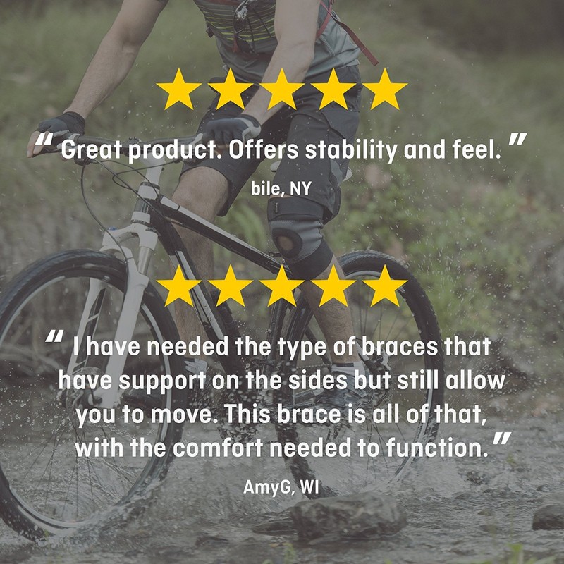 FUTURO Hinged Knee Brace, One Size