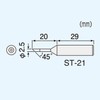 ENGINEER ST-21 Soldering Iron Tip for SK-40 Series, Diameter 0.1