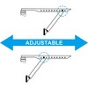 Air Jade Window Air Conditioner Bracket, Up to 85 lbs,