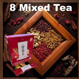 Korean Traditional Healthy Herb Tea Ssanghwa Tea 1 Box (15g x 15T) 쌍화차