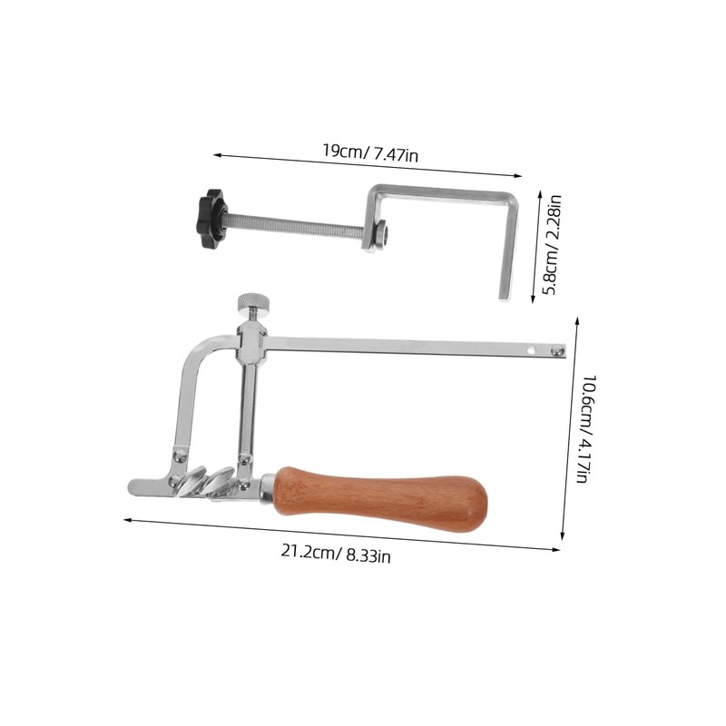 CHILDWEET 1 Set Coping Saw with Ergonomic Handle Bow Design