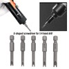 SING F LTD 5Pcs U-Shape Magnetic Screwdriver Bit Set U4