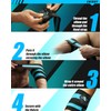 kcross Elbow Wraps for Weightlifting, 47" Strengthening support Elbow Sleeve