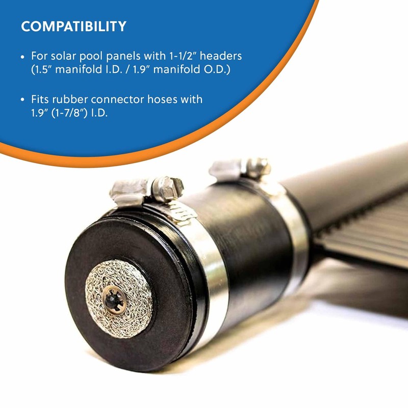 SOLAR POOL SUPPLY Vacuum Relief Valve for Solar Pool Heaters