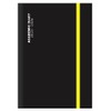 2023-2024 A4 Black Day a Page Academic Student Diary With