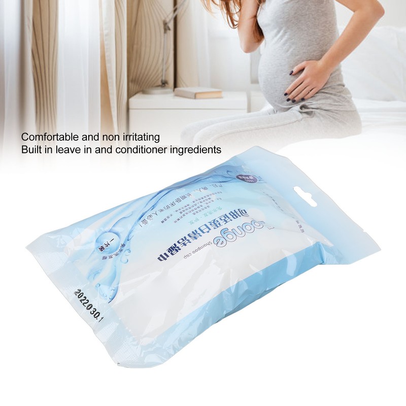 Water Free Shampoo Cap Soothing Comfortable Protein Cleaning Rinse Free
