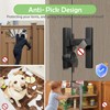 90 Degree Flip Barn Door Lock, Small Gate Latches Hardware