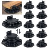 Adjustable Decking & Flooring Support Pedestal, 12 PCS Durable Plastic