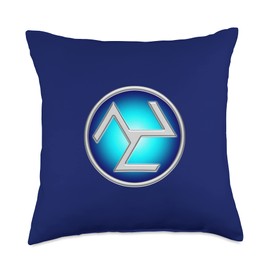 Antahkarana, symbol, healing, meditation, Reiki, Tibet, yoga Throw Pillow