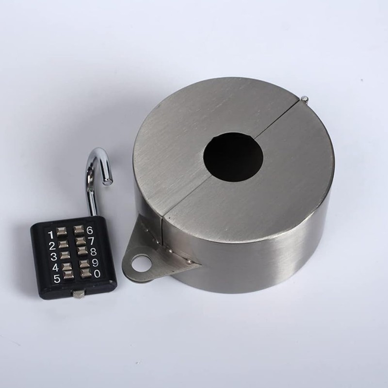 Yardwe Kit De Dispositivo De Bloqueo De Grifo, Cubierta De