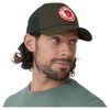 Fjällräven 1960 Logo Långtradarkeps, Berretto Unisex Adulto, Verde (Deep Forest),