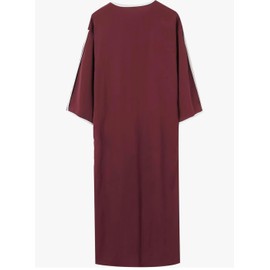 Greatfool Kaftan Men's Prayer Clothing for Men with Premium Quality Processes Elegant and Traditional Abaya Men, red