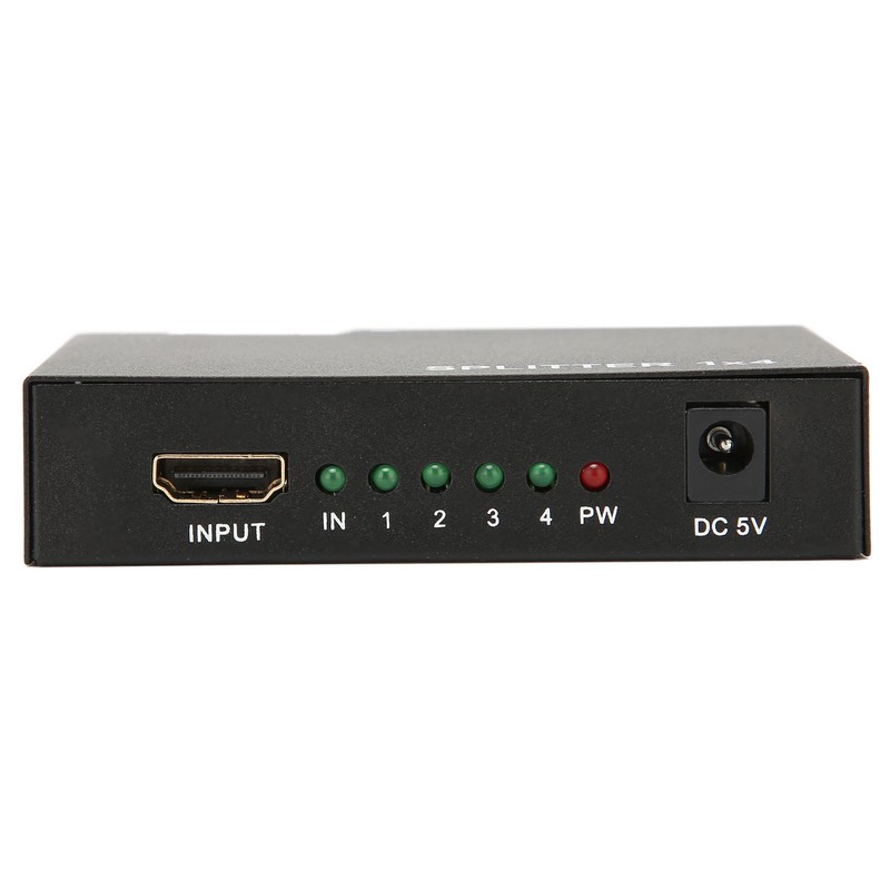 HD Multimedia Interface Splitter 1 in 4 Out 1080P Mirror
