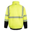 JORESTECH Safety Jacket with Heat-Transfer Reflective Tapes and Removable Hood
