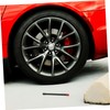 Zerodeko 10pcs Tire Valve Extension Nozzle Durable Plastic Valve Extender