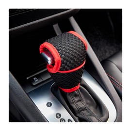 AUCELI Car Gear Shift Knob Cover, Automotive Manual Stick Shifting Handle Gear Shift Knob Protector, Vehicle Decoration Accessories Universal for SUV, Truck, RV and More