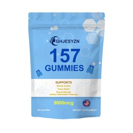 GHJESYZN GHJESYZN Booly Protection Compound 157 Peptide Gummies 9000Mcg, Gluten Free, Non-GMO, 60 Count