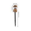 LED Solar Garden Light Puppy Dog Statue Welcome Lamp Solar