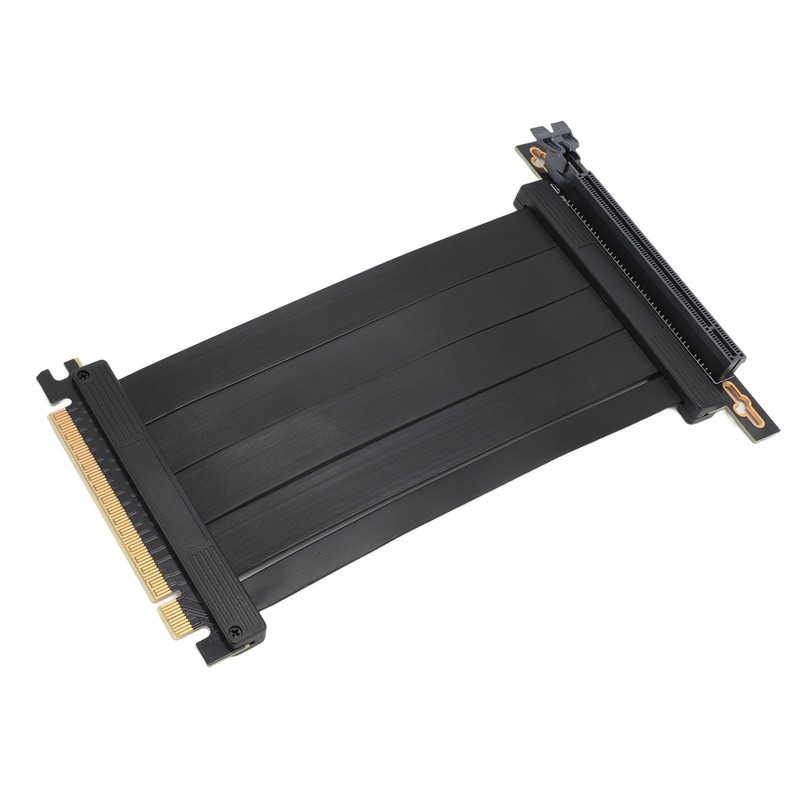 PCIE 4.0 X16 Extender 90 Degree 26GB/s 5.9 Inch Shielded